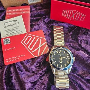 New DUXOT TIBURON AUTOMATIC DX-2036-22  BLUE Mens Watch